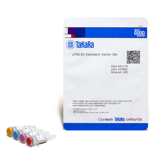 631164: Tet-On 3G Inducible Expression System (with ZsGreen1)