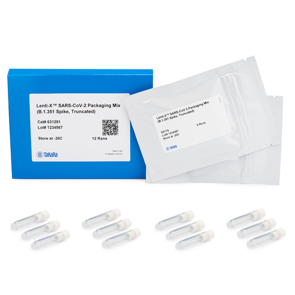 631291: Lenti-X SARS-CoV-2 Packaging Mix (B.1.351 Spike, Truncated)