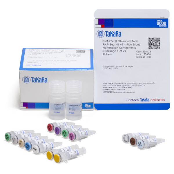 634418: SMARTer Stranded Total RNA-Seq Kit v2 - Pico Input Mammalian Components