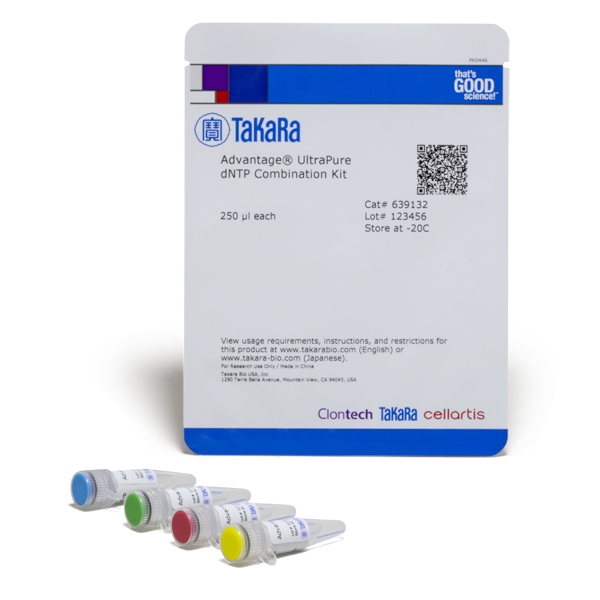639132: Advantage UltraPure dNTP Combination Kit (100 mM each dNTP)
