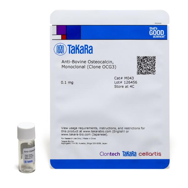 M043: Anti-Bovine Osteocalcin, Monoclonal (Clone OCG3)
