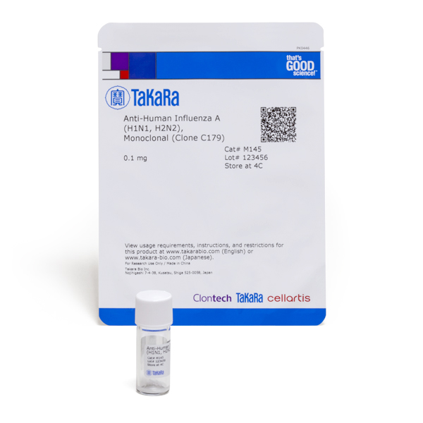 M145: Monoclonal Anti-Human Influenza A (H1N1, H2N2) (Clone C179)