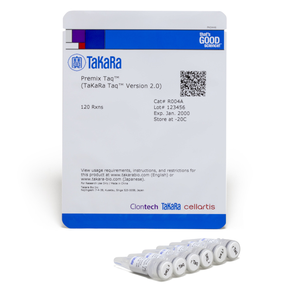 R004A: Premix Taq DNA Polymerase (TaKaRa Taq Version 2.0)