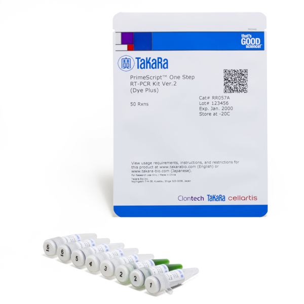 RR057A: PrimeScript One Step RT-PCR Kit, Ver.2 (Dye Plus)