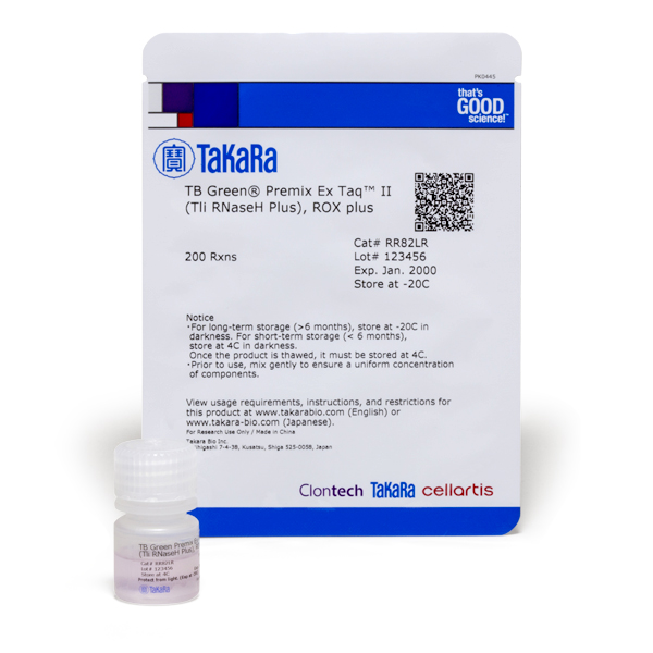 RR82WR: TB Green Premix Ex Taq II (Tli RNase H Plus), 5 x 5 mL, ROX Plus