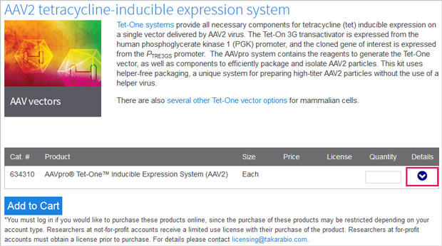Click on the blue down arrow under "Details"
