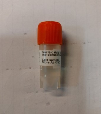 Cell line vial