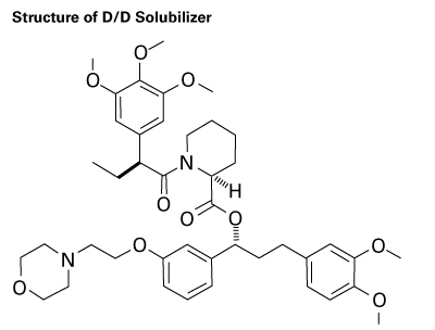 Molecular structure of the D/D Solubilizer