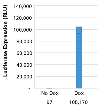 Tetracycline-inducible expression combined with retroviral delivery